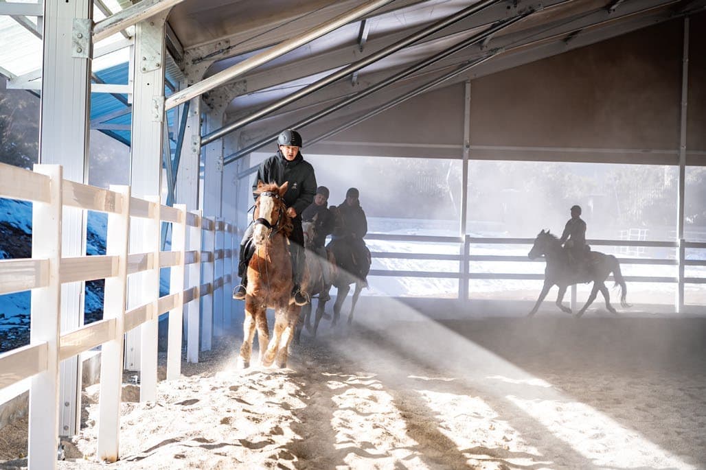 Arena Horseback Riding and Archery at Linka Basomtso